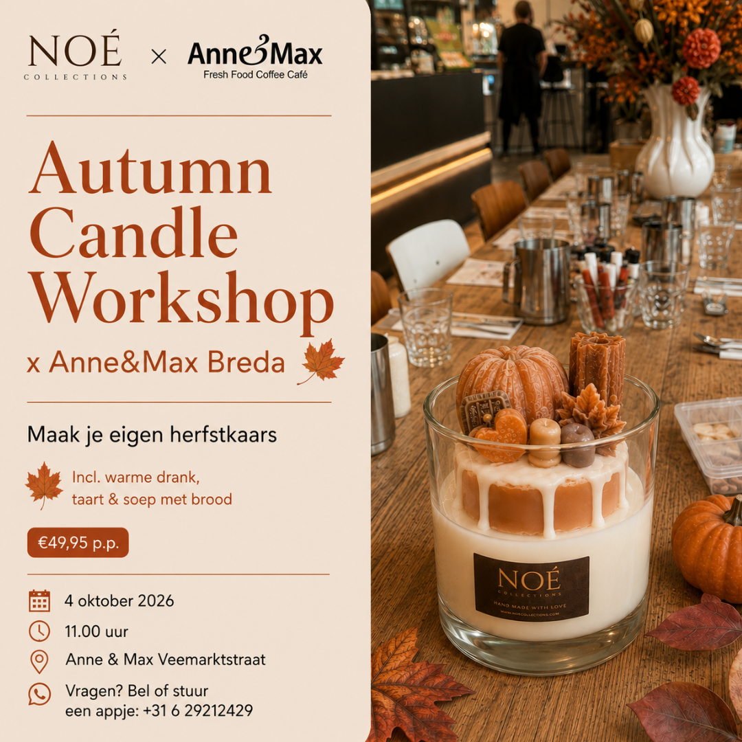 Autumn Candle Workshop x Anne&Max Breda 🍂