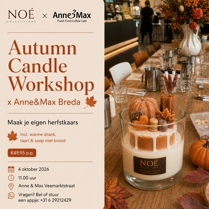 Autumn Candle Workshop x Anne&Max Breda 🍂