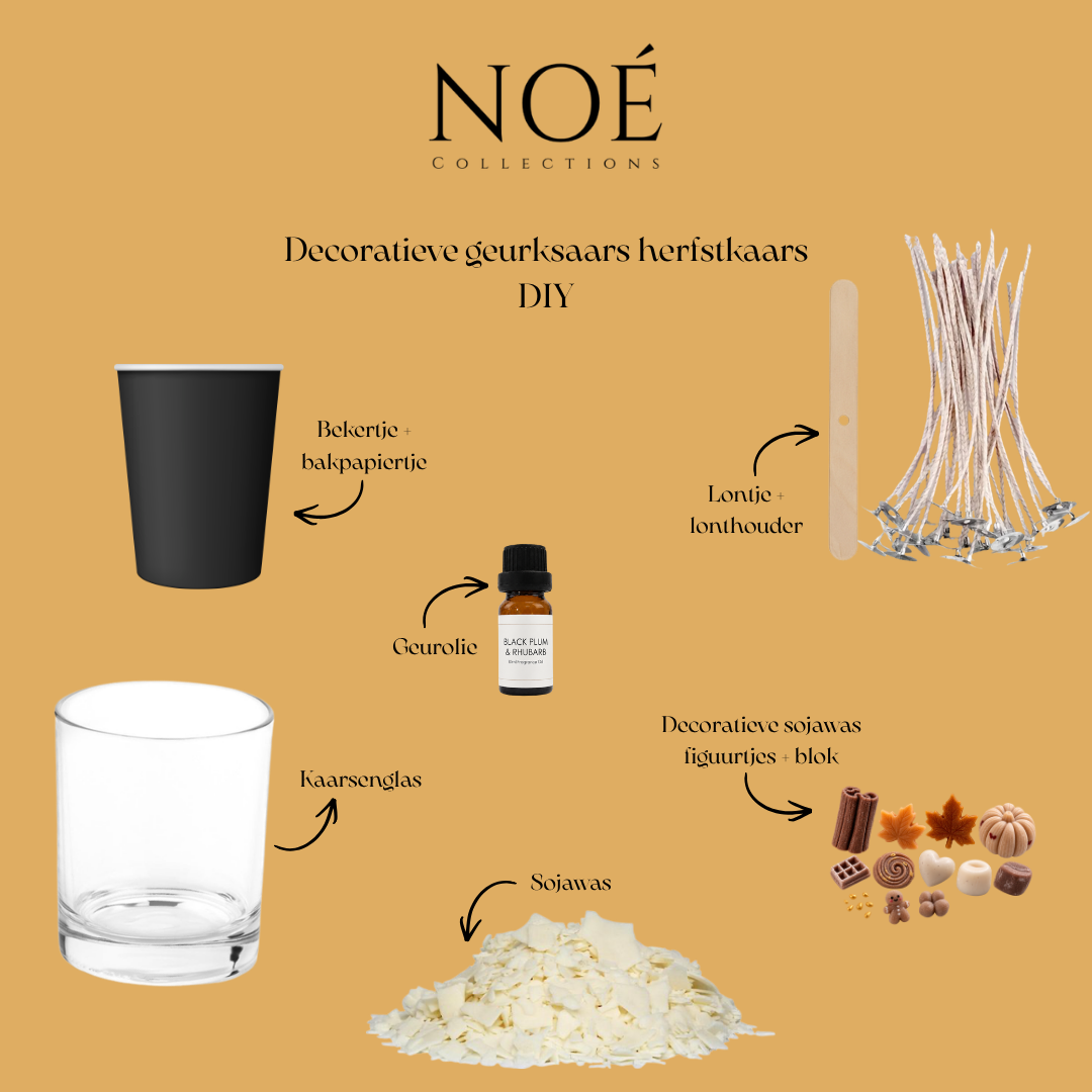 DIY Decorative Scented Candle – Autumn Special